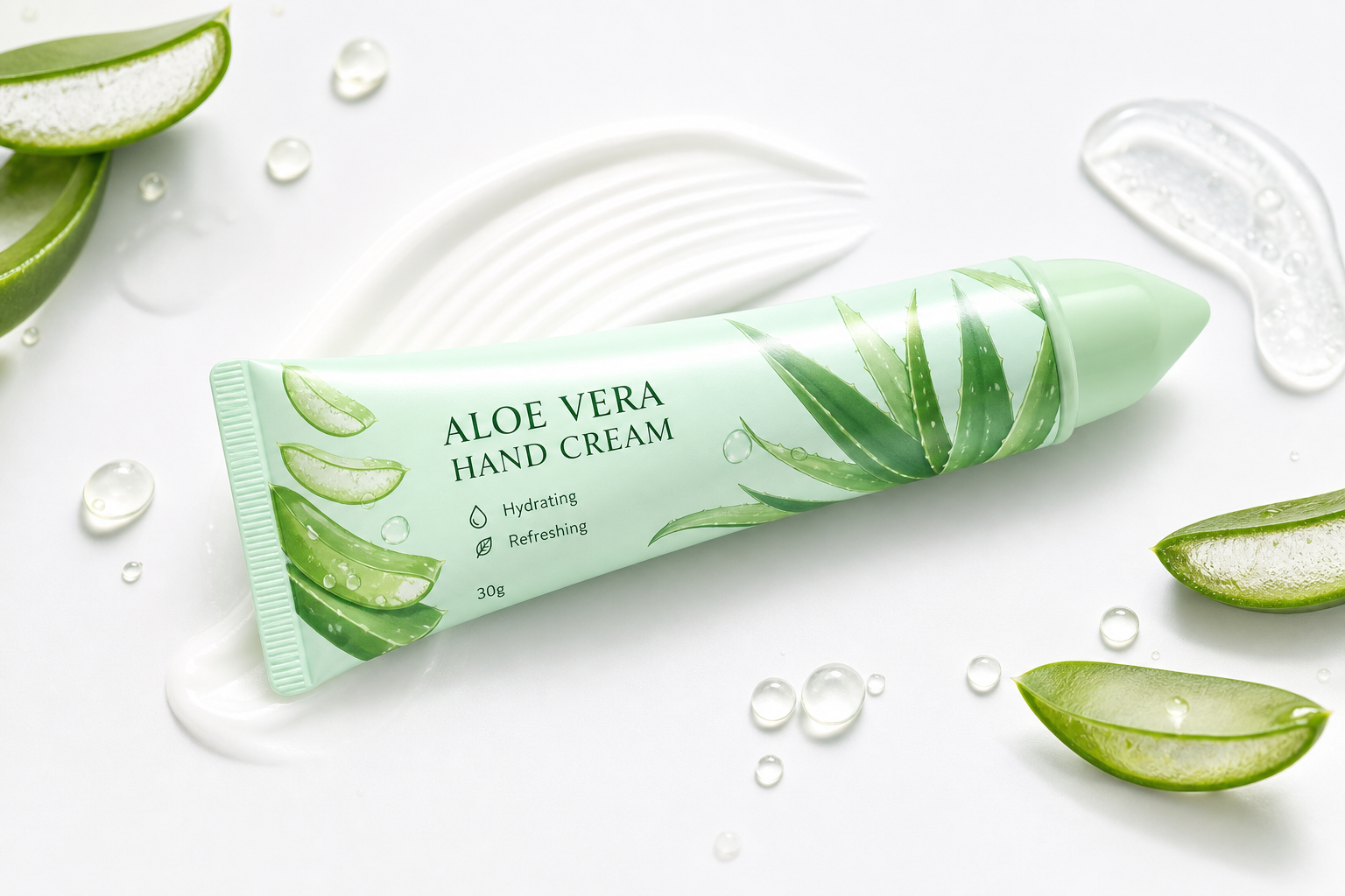 Aloe Vera Hand Cream 30g private label product