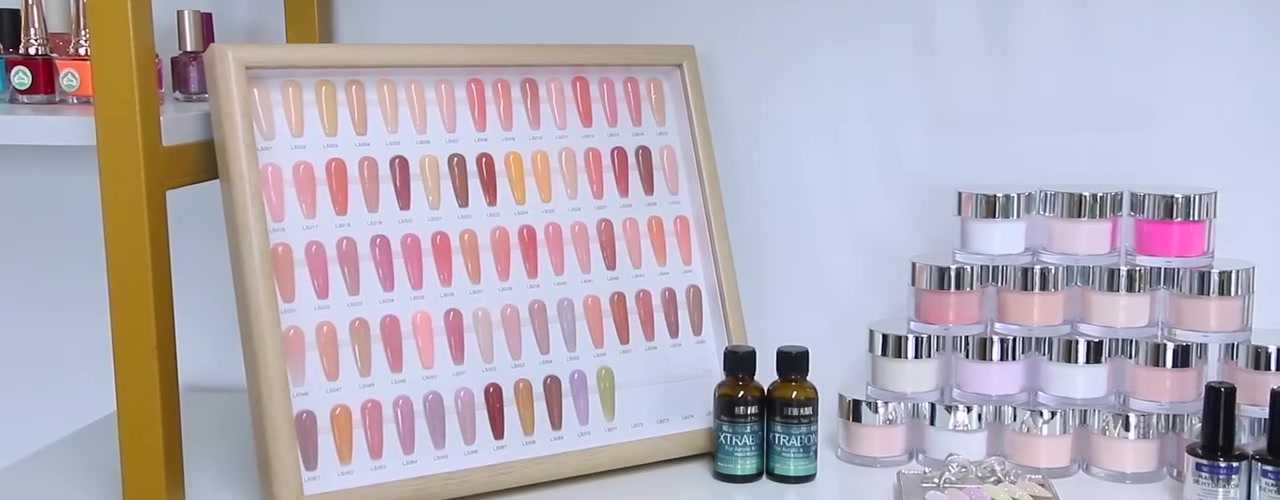 Shade and product display from supplied factory video