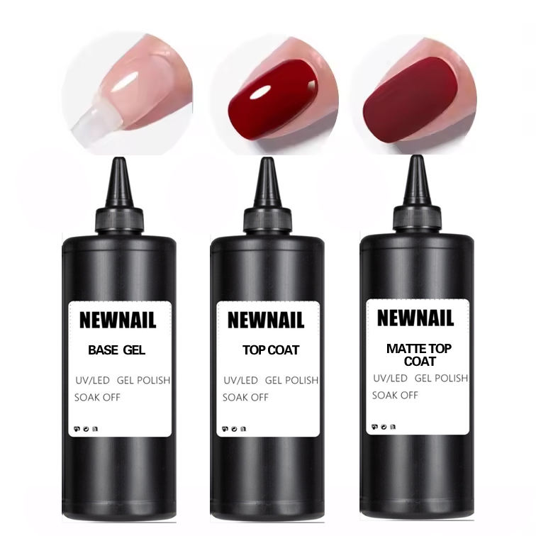 500ml base coat and diamond top coat