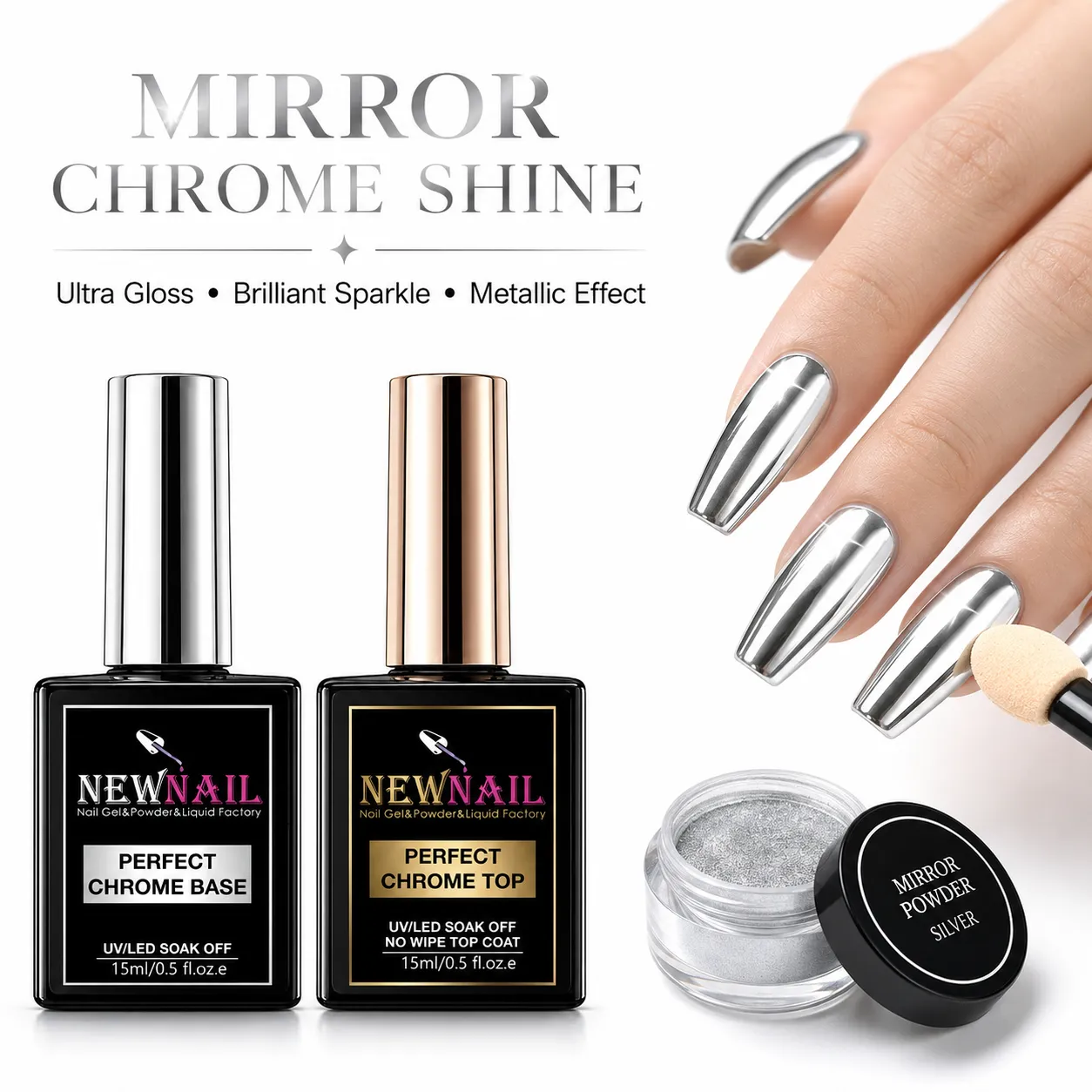 Magic Mirror Chrome Top Coat